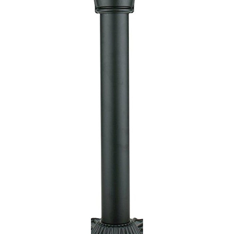 Fanimation Old Havana Pedestal Column | Black Metal Column for Ceiling Fan | Floor Standing & Portable Use | 3 x 22 x 22 in | Model FPH70BL