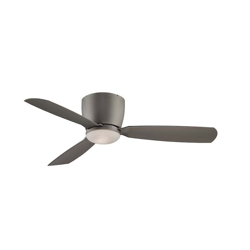 Fanimation Embrace 52in 3-Blade Ceiling Fan | Matte Greige and Opal Frosted Glass | Living Room & Bedroom | 52 x 52 x 10 in | Model FPS7955BGR