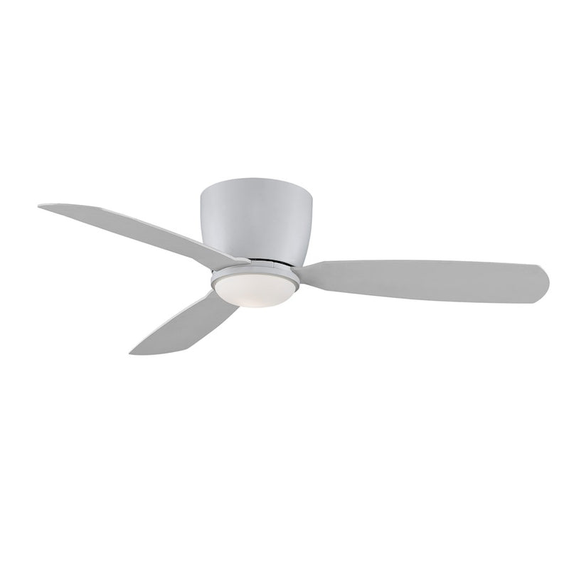 Fanimation Embrace 52in 3-Blade Ceiling Fan | Matte White and Opal Frosted Glass | Living Room & Bedroom | 52 x 52 x 10 in | Model FPS7955BMW