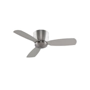 Fanimation Embrace 44in 3-Blade Ceiling Fan | Brushed Nickel and Brushed Nickel Blades | Bedroom & Living Room | 44 x 44 x 10 in | Model FPS7981BN