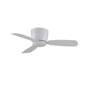 Fanimation Embrace 44in 3-Blade Ceiling Fan | Matte White and Opal Glass | Bedroom & Living Room | 44 x 44 x 10 in | Model FPS7981MW