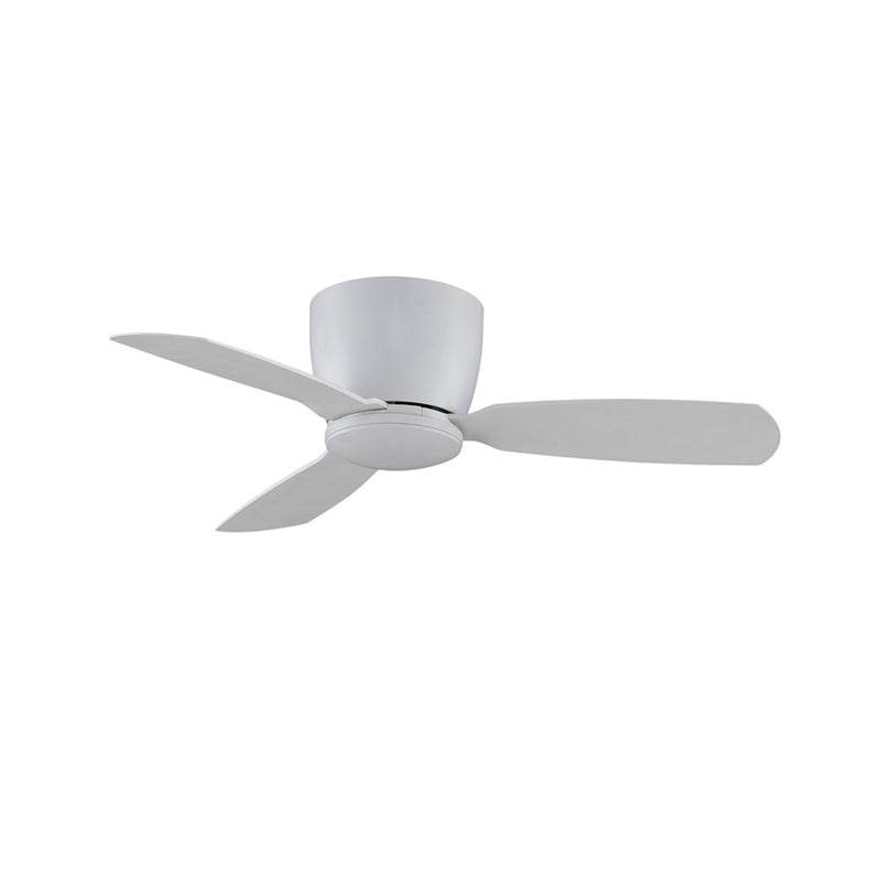 Fanimation Embrace 44in 3-Blade Ceiling Fan | Matte White and Opal Glass | Bedroom & Living Room | 44 x 44 x 10 in | Model FPS7981MW