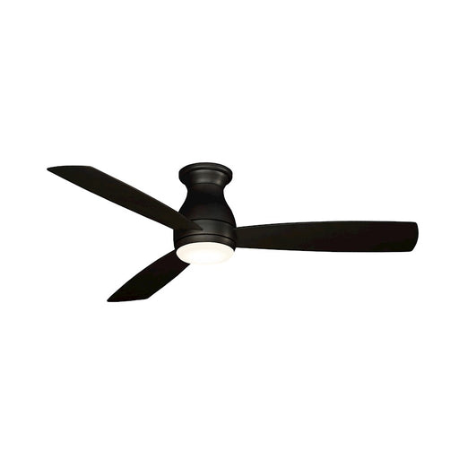 Fanimation Hugh 52in 3-Blade Wet Rated Ceiling Fan | Dark Bronze and Opal Frosted Glass | Covered Patio & Outdoor Living | Model FPS8355BDZW