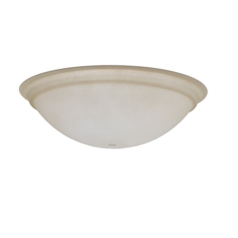 Fanimation myFanimation G1TST Tea Stain Glass Bowl | Ceiling Fan Light Bowl | 11.5 x 11.5 x 3.35 in | Model G1TST