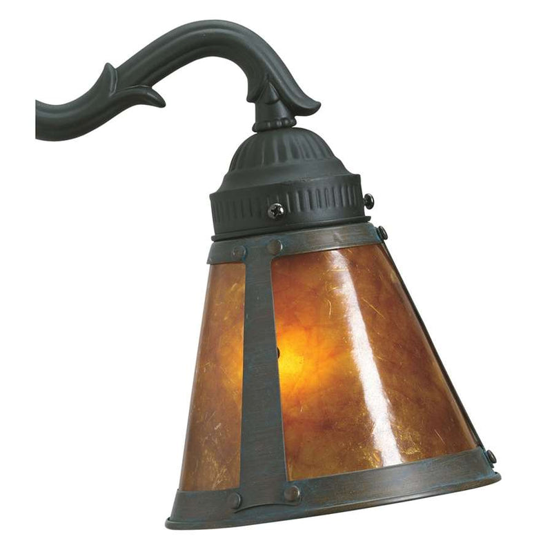 Fanimation Aged Bronze/Amber 2.25in Ceiling Fan Shade | Aged Bronze and Amber Glass | Ceiling Fan Light Kit Replacement | Model G244