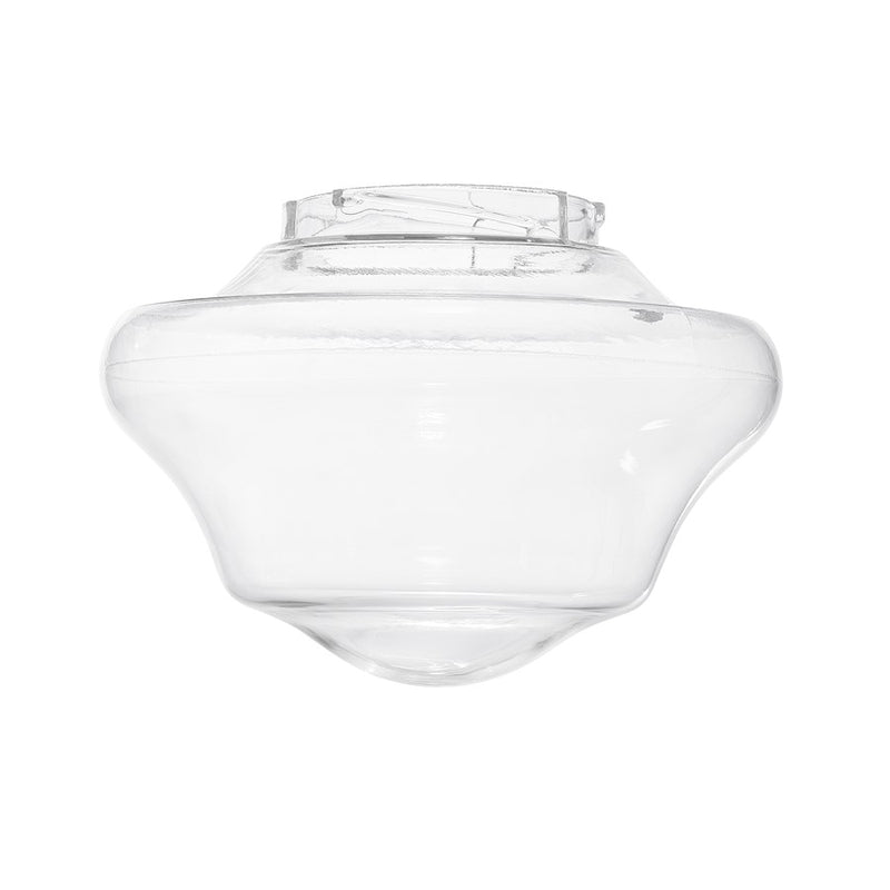 Fanimation G3CL Clear Glass Globe Fan Shade | 9.98in Round, 6.32in H | Ceiling Fan Light Kit Replacement | 9.98 x 9.98 x 6.32 in | Model G3CL
