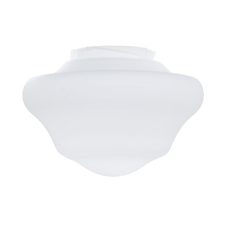 Fanimation my Schoolhouse 10in Opal Frosted Glass Fan Shade | Schoolhouse Style | Ceiling Fan Light Kit | 10 x 10 x 6 in | Model G3OP