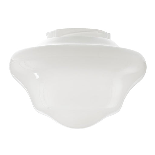 Fanimation my Schoolhouse 10in Opal Frosted Shiny Glass Fan Shade | Schoolhouse Style | Ceiling Fan Light Kit | 10 x 10 x 6 in | Model G3OPS