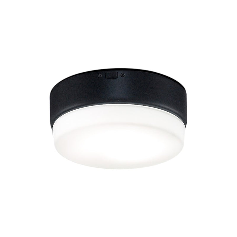 Fanimation Zonix Wet 18W LED Light Kit | Black Finish with Opal Frosted Glass | Ceiling Fan Light Kit | 1400 Lumens 3000K | Model LK4640BBLW