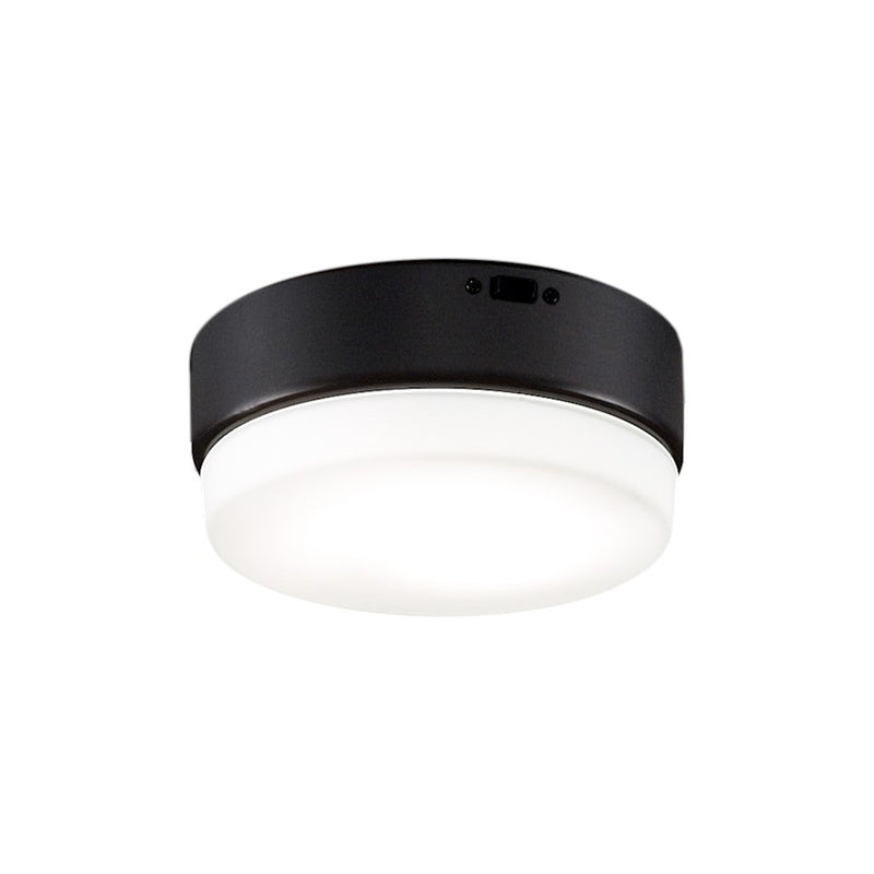 Fanimation Zonix 7in 1-Light Ceiling Fan Light Kit | Dark Bronze and Opal Frosted Glass | Covered Patio & Wet Locations | Model LK4640BDZW