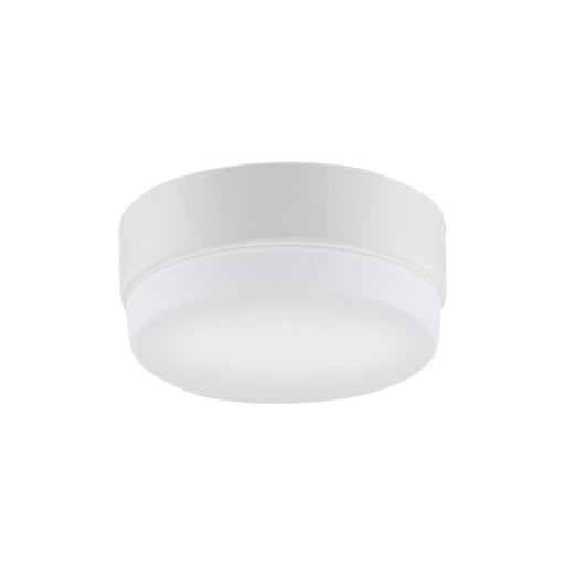 Fanimation Zonix 7in 1-Light Ceiling Fan Light Kit | Matte White and Opal Frosted Glass | Covered Patio & Wet Locations | Model LK4640BMWW