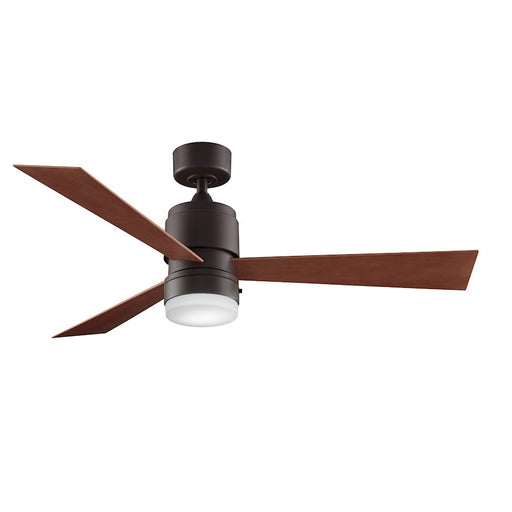 Fanimation Zonix Wet Light Kit 9in | Oil-Rubbed Bronze and Opal Frosted Glass | Covered Patio & Outdoor Ceiling Fan | 9 x 9 x 8 in | Model LK4640OB