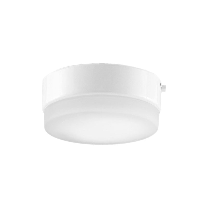 Fanimation Zonix Wet Light Kit 9in | White and Opal Frosted Glass | Covered Patio & Outdoor Ceiling Fan | 9 x 9 x 8 in | Model LK4640WH
