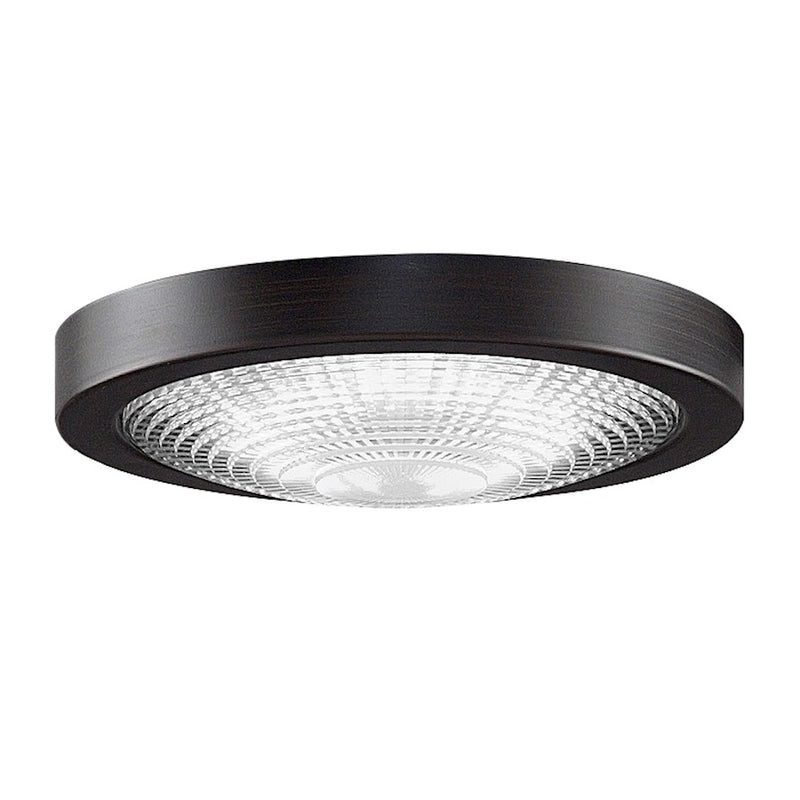 Fanimation Spitfire 7in 1-Light LED Light Kit | Dark Bronze and Frosted Glass | Ceiling Fan Light Kit for Indoor & Outdoor | Model LK6721BDCDZ
