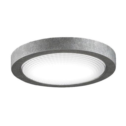 Fanimation Spitfire 7in 1-Light LED Light Kit | Galvanized and Frosted Glass | Ceiling Fan Light Kit for Indoor & Outdoor | Model LK6721BDCGZ