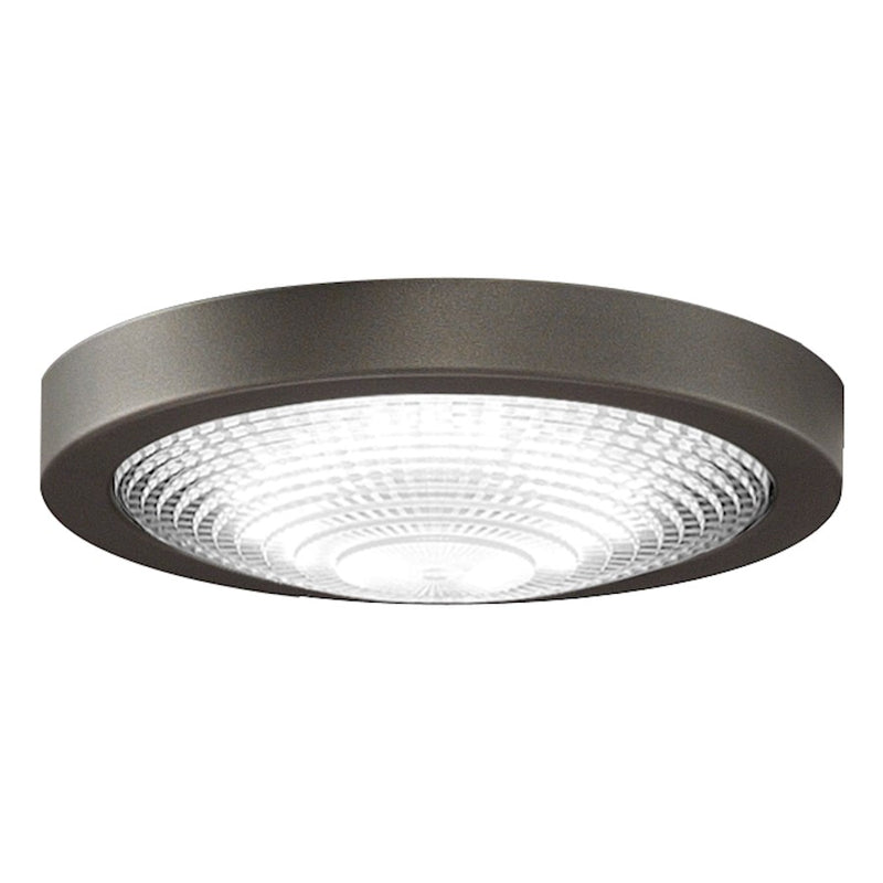Fanimation Spitfire 7in LED Light Kit | Matte Greige and Opal Frosted Glass | Ceiling Fan Light for Indoor & Covered Outdoor | Model LK6721BGR
