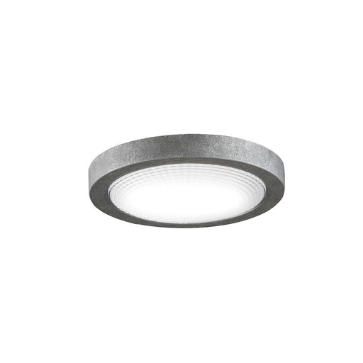 Fanimation Spitfire LED Light Kit 7in | Galvanized and Opal Frosted Glass | Ceiling Fan Light Kit | 18W 1400 Lumens 3000K | Model LK6721BGZ