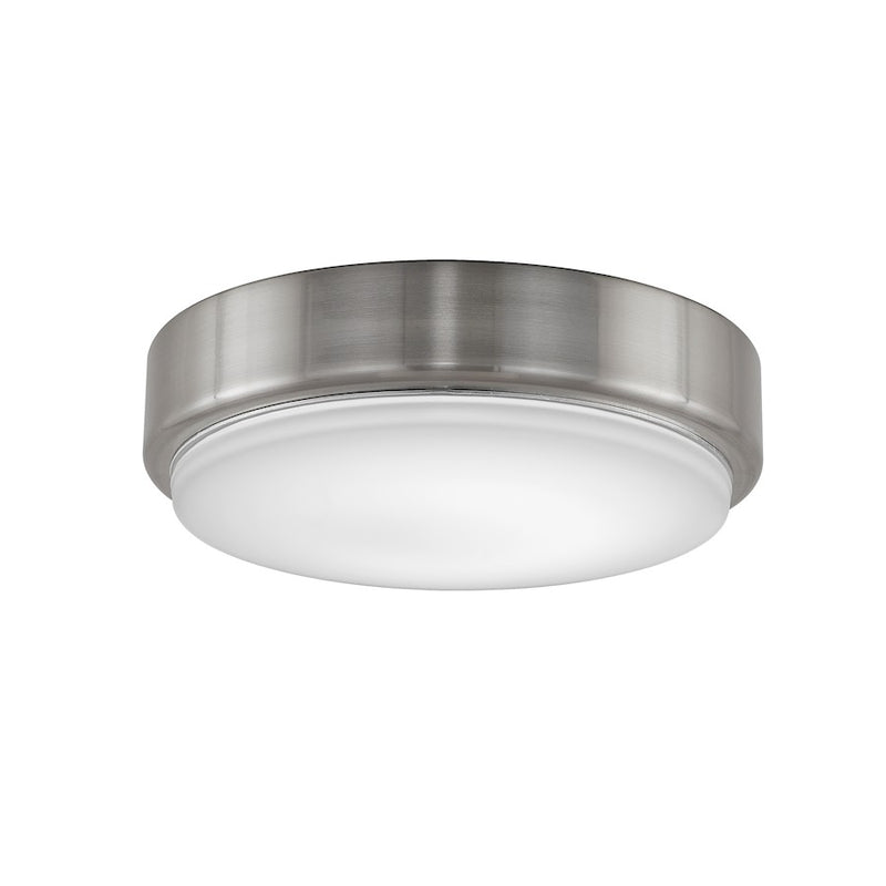 Fanimation Levon 7in LED Light Kit | Brushed Nickel and Opal Frosted Glass | Ceiling Fan Light Kit for Living Room & Bedroom | 18W | Model LK7912BN