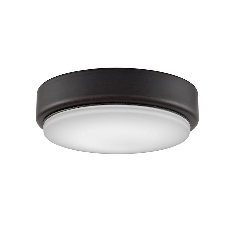 Fanimation Levon 7in LED Light Kit | Dark Bronze and Opal Frosted Glass | Ceiling Fan Light Kit for Living Room & Bedroom | 18W 1400 | Model LK7912DZ