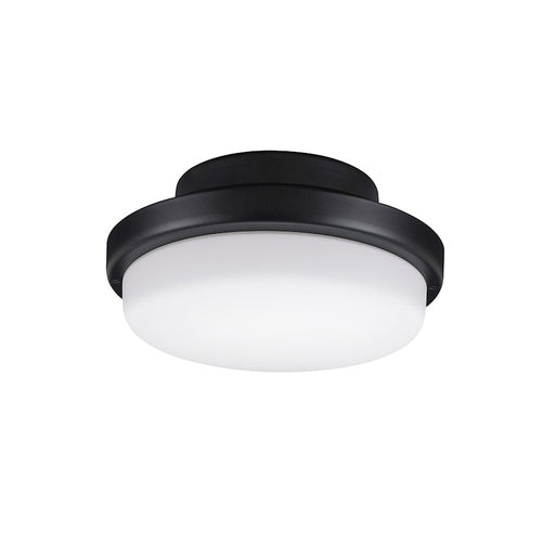 Fanimation TriAire Custom 7in LED Light Kit | Black and Opal Frosted Glass | Ceiling Fan Light Kit for Bedroom & Living Room | Model LK8514BLM