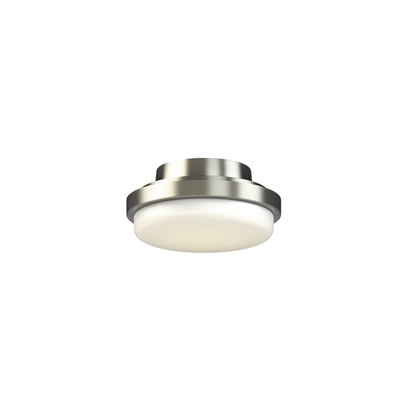 Fanimation TriAire 7in 1-Light LED Light Kit | Brushed Nickel and Opal Frosted Glass | CCT Select Dimmable Ceiling Fan Light Kit | Model LK8514BN