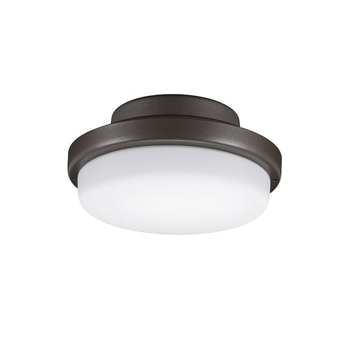 Fanimation TriAire Custom 7in LED Light Kit | Matte Greige and Opal Frosted Glass | Ceiling Fan Light Kit for Indoor & Covered | Model LK8514GRW