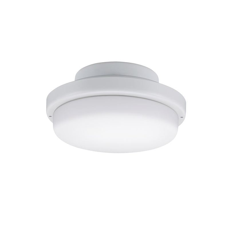 Fanimation TriAire Custom 7in LED Light Kit | Matte White and Opal Frosted Glass | Ceiling Fan Light Kit for Indoor & Covered | Model LK8514MWW