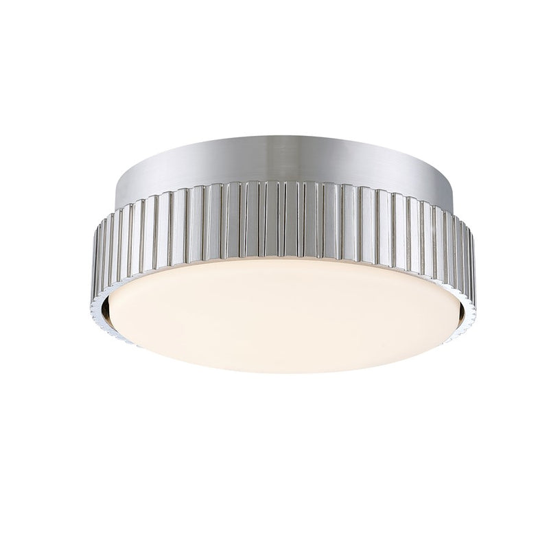Fanimation Kute Ceiling Fan Knurled CCT Select LED Light Kit, Nickel - LK8561BN