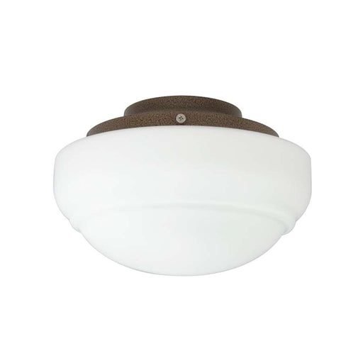 Fanimation Low Profile Light Kit 5.2in 1-Light Ceiling Fan Light Kit | Oil-Rubbed Bronze and Rounded Glass | Bedroom & Living Room | Model LKLP101OB