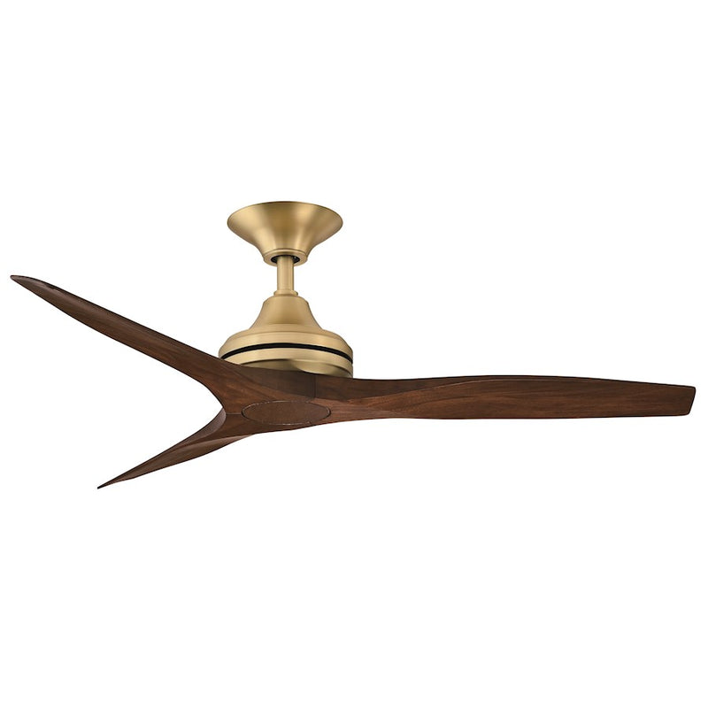 Fanimation Spitfire 60in 3-Blade Ceiling Fan Motor | Brushed Satin Finish | Indoor & Covered Patio | 60 x 60 x 12 in | Model MA6721BBS