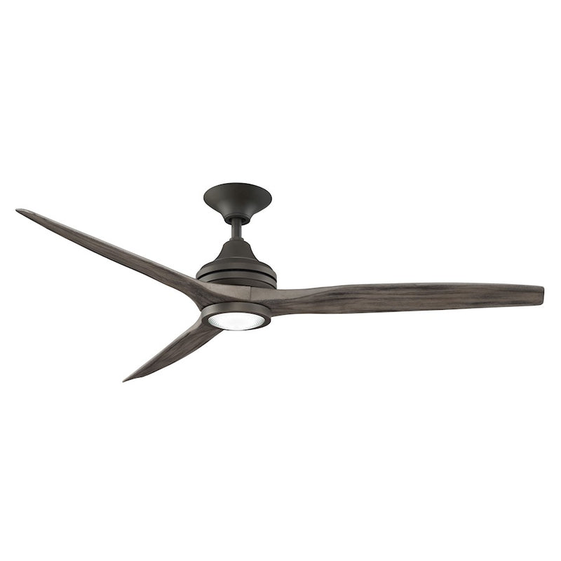 Fanimation Spitfire 48in 3-Blade Damp Rated Ceiling Fan Motor | Matte Greige Finish | Indoor & Covered Patio | 48 x 48 x 12 in | Model MA6721BGR
