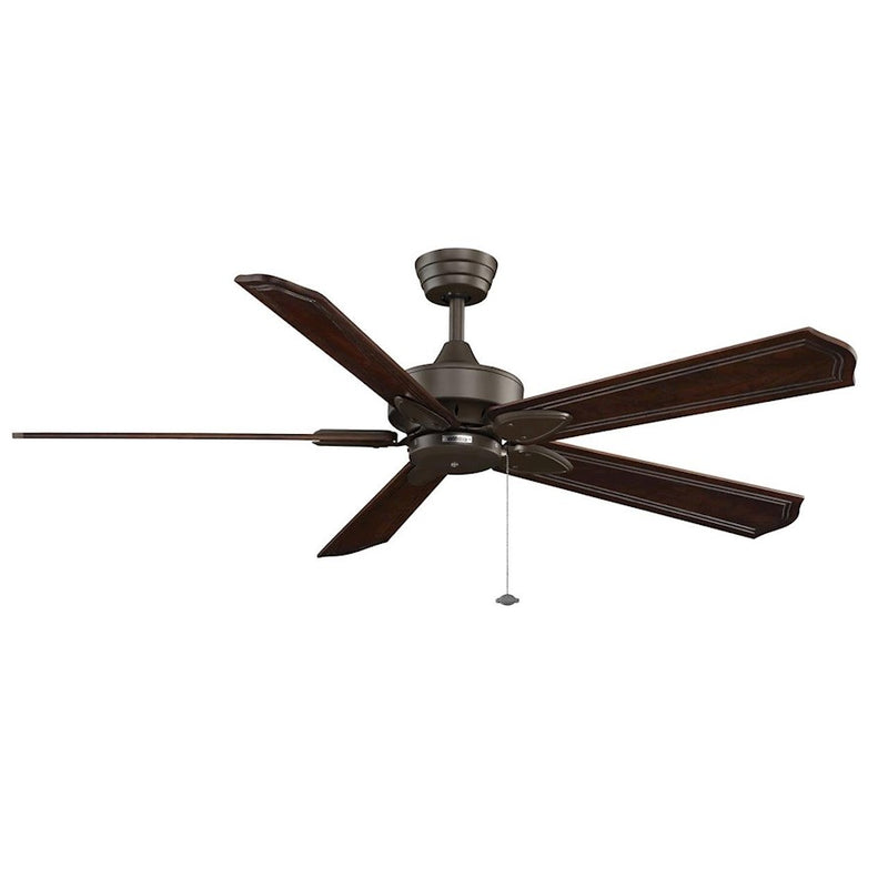 Fanimation Windpointe Oil-Rubbed Bronze Motor Only | Traditional 5-Blade Ceiling Fan | Living Room & Bedroom | 44-80in Sweep, 4649 | Model MA7500OB