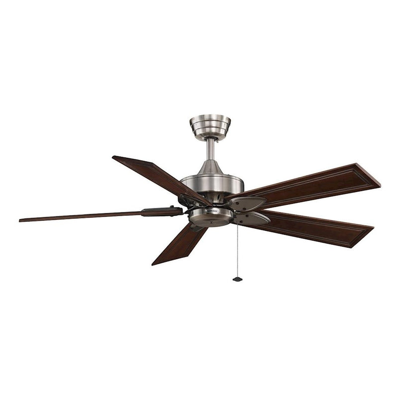 Fanimation Windpointe Pewter Motor Only | Traditional 5-Blade Ceiling Fan | Living Room & Bedroom | 44-80in Sweep, 4649 CFM | Model MA7500PW