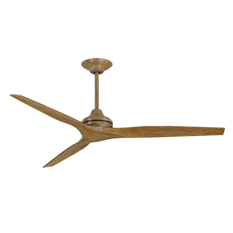 Fanimation Spitfire 64in DC Ceiling Fan | Driftwood 3-Blade | Living Room & Covered Patio | 64 x 64 x 21 in | Model MAD6721DF