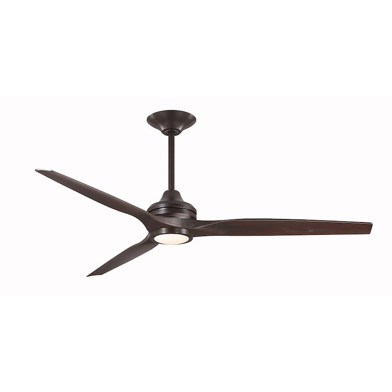 Fanimation Spitfire 64in DC Ceiling Fan | Dark Bronze 3-Blade | Living Room & Covered Patio | 64 x 64 x 21 in | Model MAD6721DZ