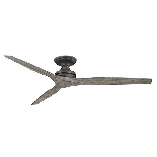 Fanimation Spitfire DC 64in 3-Blade Ceiling Fan | Matte Greige Finish | Outdoor Patio & Bedroom | 64 x 64 x 21 in | Model MAD6721GR