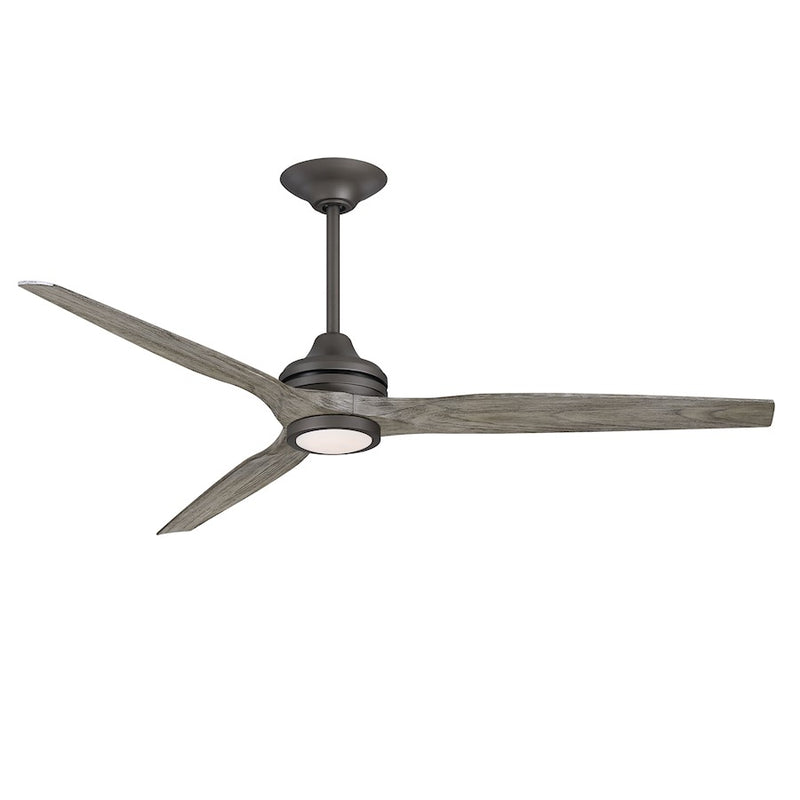Fanimation Spitfire DC 64in 3-Blade Ceiling Fan | Matte Greige Finish | Outdoor Patio & Bedroom | 64 x 64 x 21 in | Model MAD6721GR