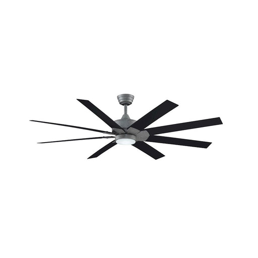 Fanimation Levon Custom 52in 8-Blade Ceiling Fan | Galvanized DC Motor | Living Room & Bedroom | 52 x 52 x 16 in | Model MAD7912BGZ