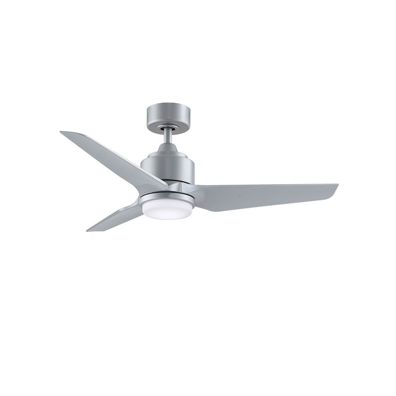 Fanimation TriAire Custom 44in 3-Blade Ceiling Fan Motor | Silver DC Motor | Indoor & Outdoor Wet Rated | 44 x 44 x 12 in | Model MAD8514SLW