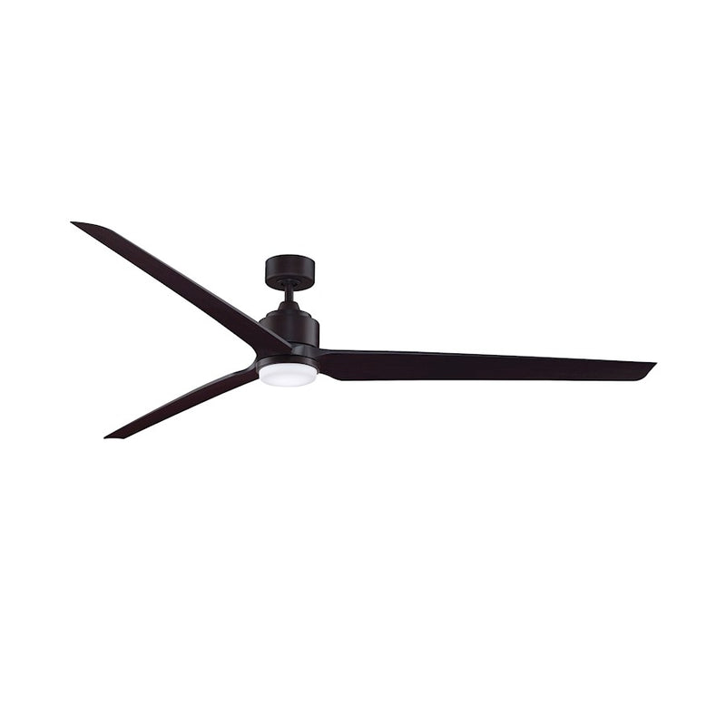 Fanimation TriAire Custom 64in Ceiling Fan Motor | Dark Bronze DC Motor | Indoor & Outdoor Wet Locations | 64-84in Sweep | Model MAD8515DZW