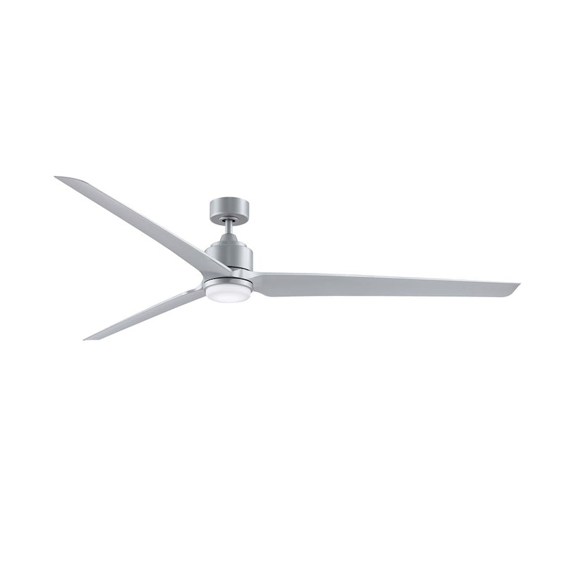 Fanimation TriAire 8515 Custom 14in 3-Blade Ceiling Fan Motor | Silver Wet-Rated DC | Indoor & Outdoor Patio | 153 x 25 mm Motor | Model MAD8515SLW