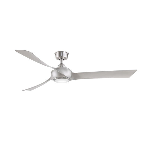 Fanimation Wrap Custom 64in 3-Blade Ceiling Fan Motor | Brushed Nickel Finish | Indoor & Covered Patio | 64 x 64 x 16 in | Model MAD8531BN