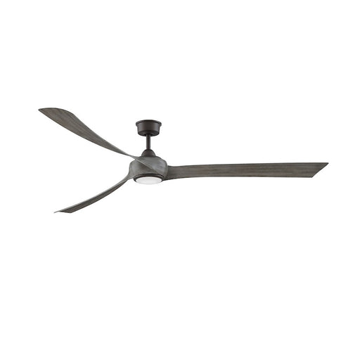 Fanimation Wrap Custom 64in 3-Blade Ceiling Fan | Modern Matte Greige Motor | Living Room & Covered Patio | 64 x 64 x 16 in | Model MAD8531GR