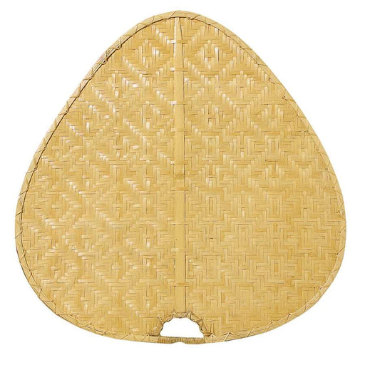 Fanimation Punkah 22in 1-Blade Wide Oval Bamboo Fan Blade | Clear Woven Bamboo | Indoor & Damp Location Ceiling Fans | 22 x 22 x 22 in | Model PUD1C