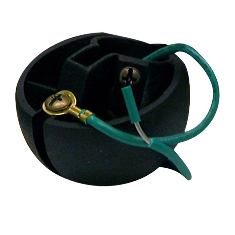 Fanimation Sloped Ceiling Hanger Ball 52 Degree | Black Finish | For Sloped Ceilings with 1in Downrods | Damp Locations | Model SCB1-52