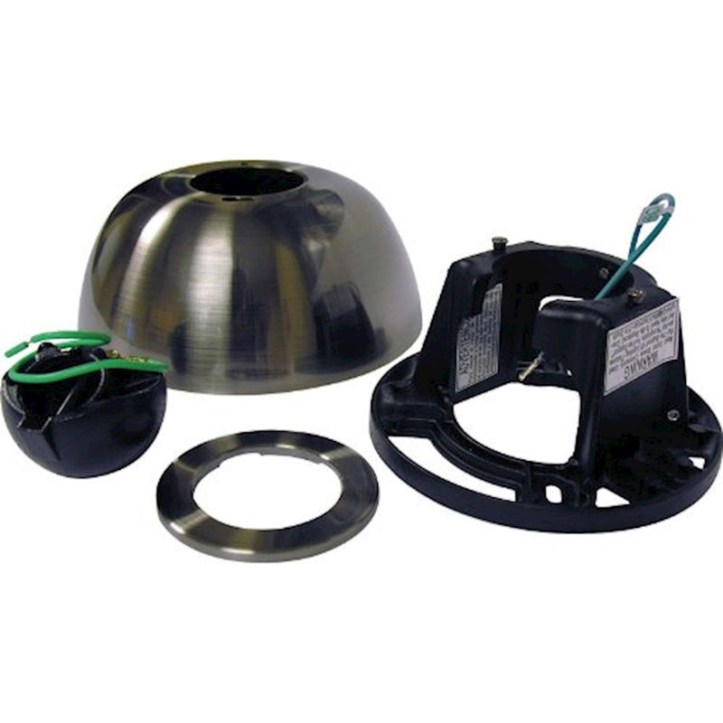 Fanimation Sloped Ceiling Kit 1in | Black Steel | For Sloped Ceilings up to 42 Degrees | 8 x 8 x 5.5 in | Model SCK1-52BL