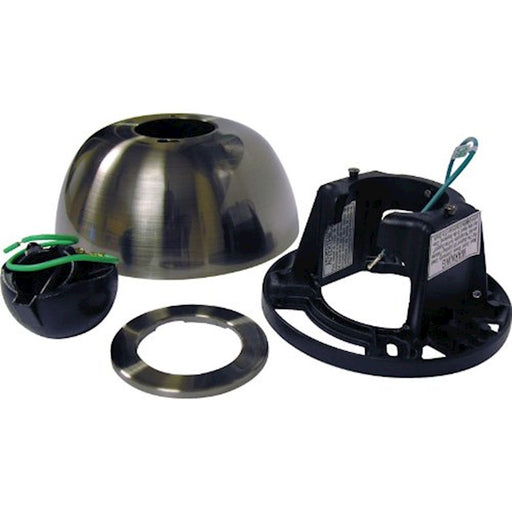 Fanimation Sloped Ceiling Kit 1in | Black Steel | For Sloped Ceilings up to 42 Degrees | 8 x 8 x 5.5 in | Model SCK1-52BL