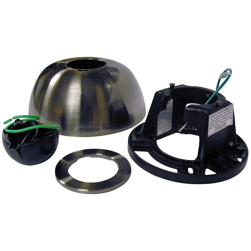 Fanimation Sloped Ceiling Kit 1in | Galvanized Metal | For Angled Ceilings up to 42 Degrees | 6 x 6 x 3 in | Model SCK1-52GZ