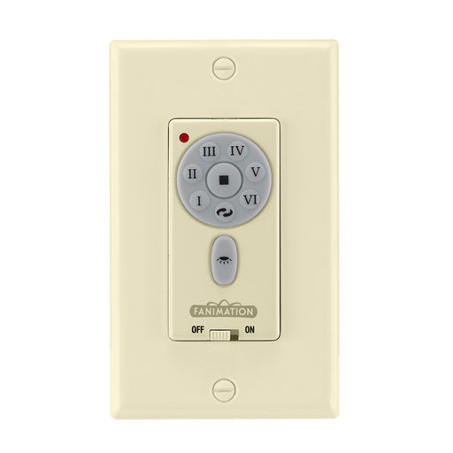 Fanimation TW30LA Wall Control | Light Almond Finish | Fan Speed & Light Control for Ceiling Fans | 0.3 x 1.57 x 4.72 in | Model TW30LA
