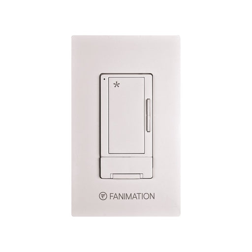 Fanimation Ceiling Fan Wall Control/Receiver, 3 Speed Fan, White - WR505WH